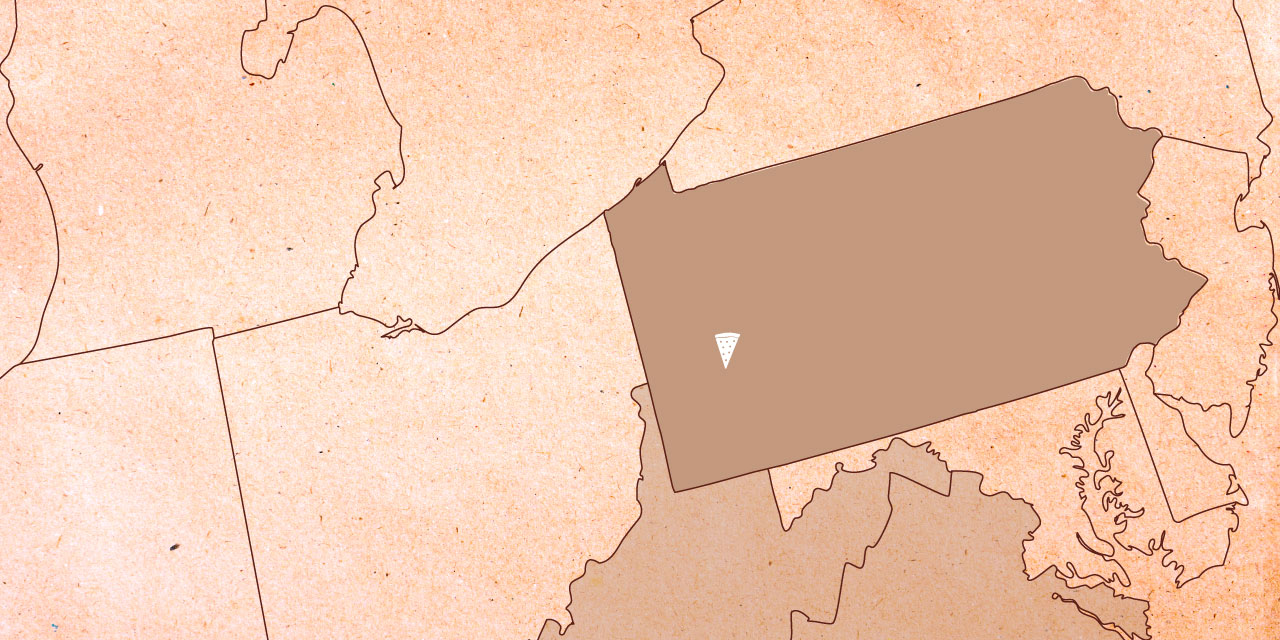 Map of Pennsylvania 