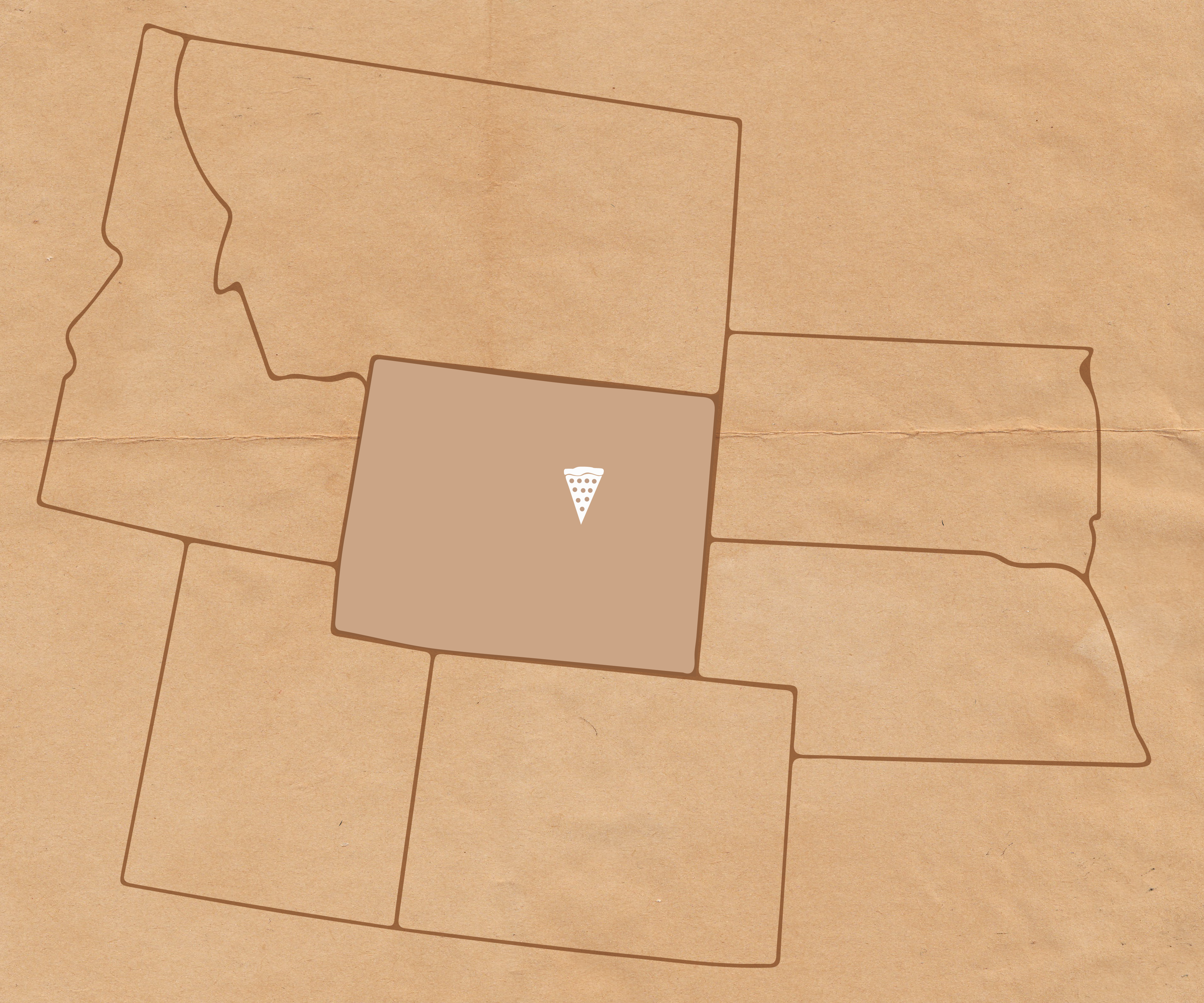 Map of Wyoming