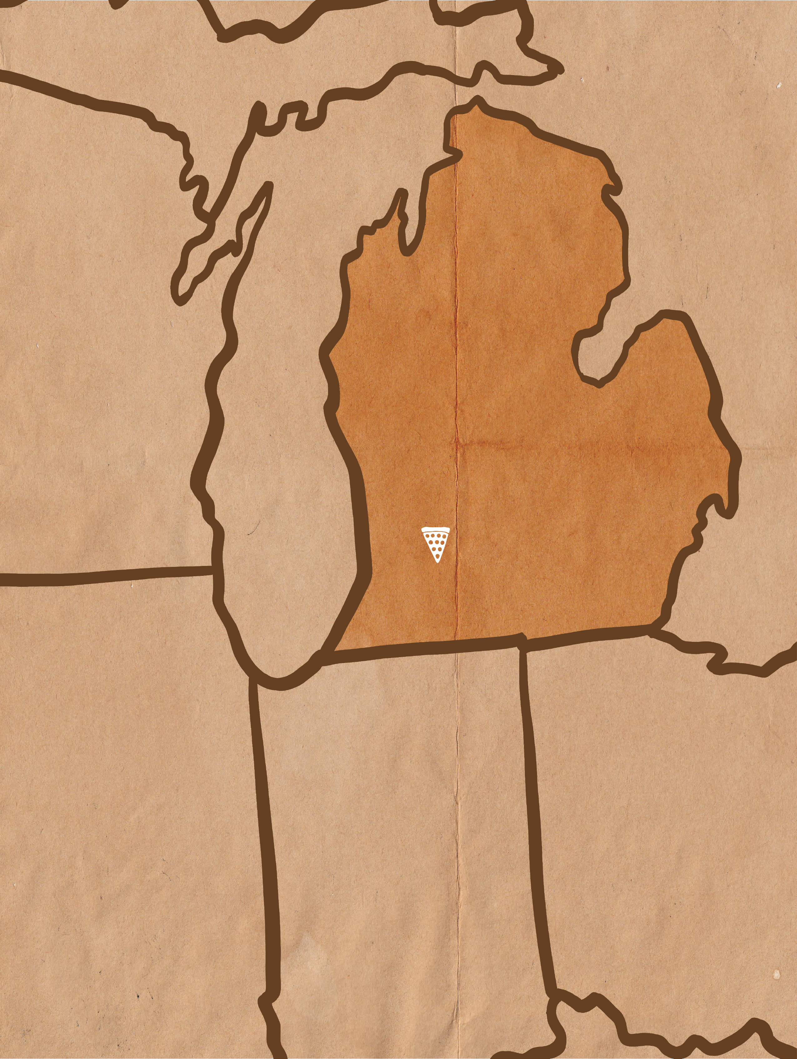 Map of Michigan